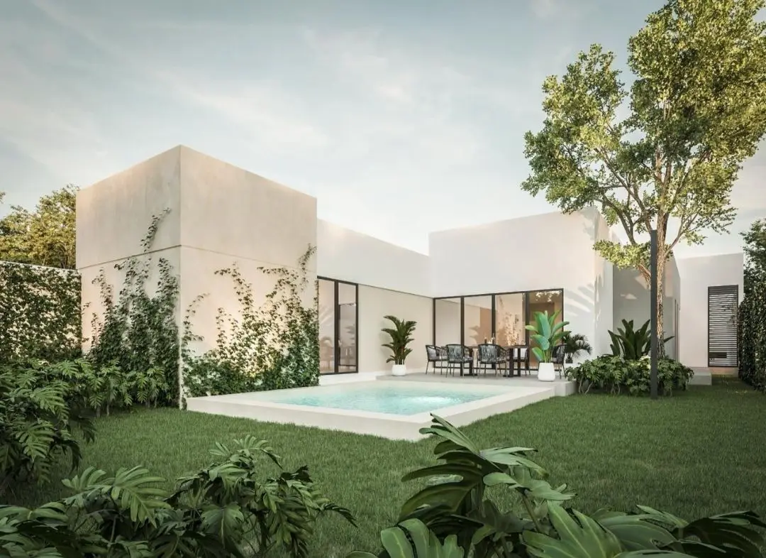 Casa en Venta 2 plantas, con alberca, privada con amenidades, norte de Mérida — foto 4