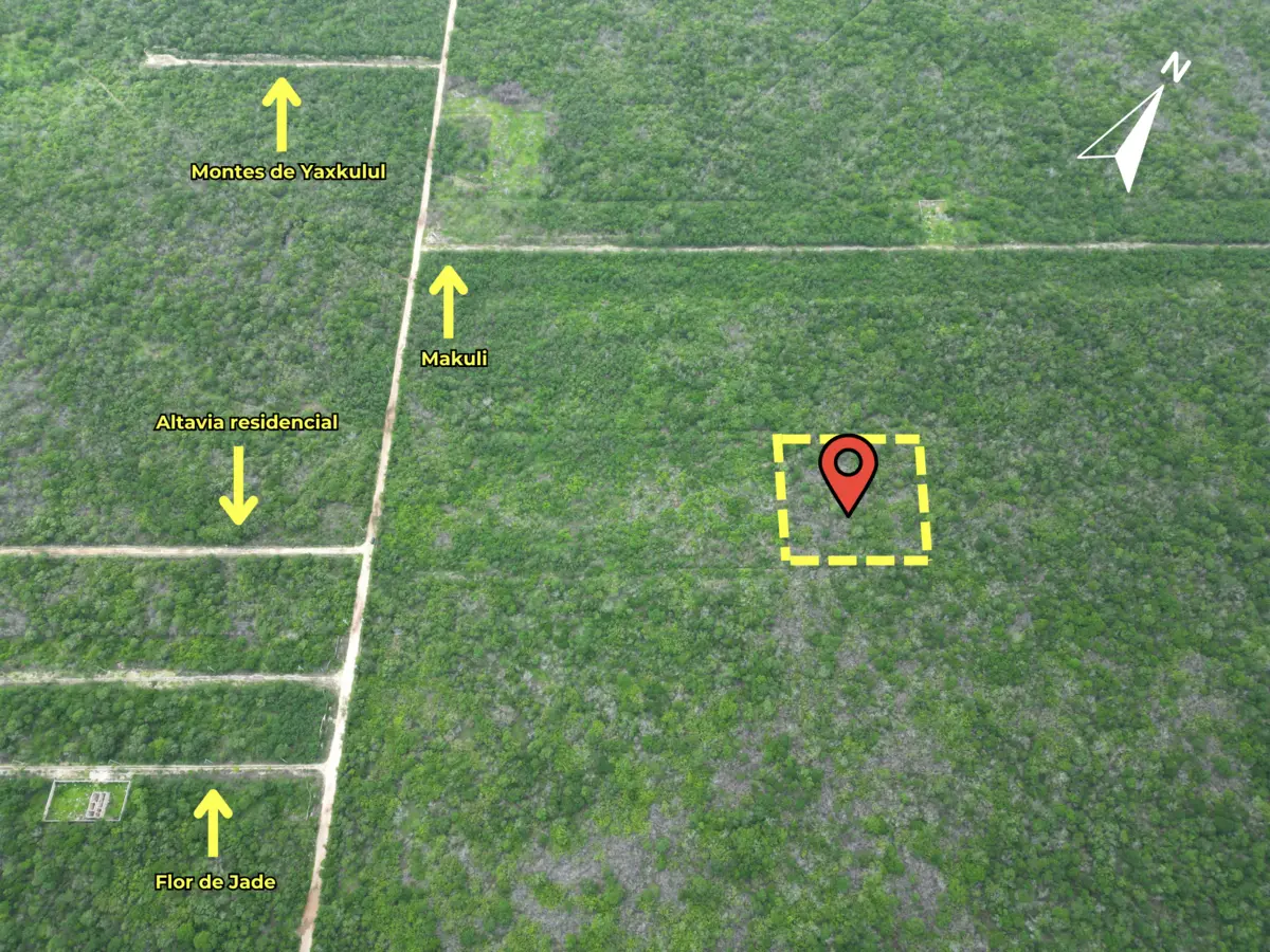 Oportunidad: Terreno en Yaxkukul a precio especial y facilidades de pago. — foto 3