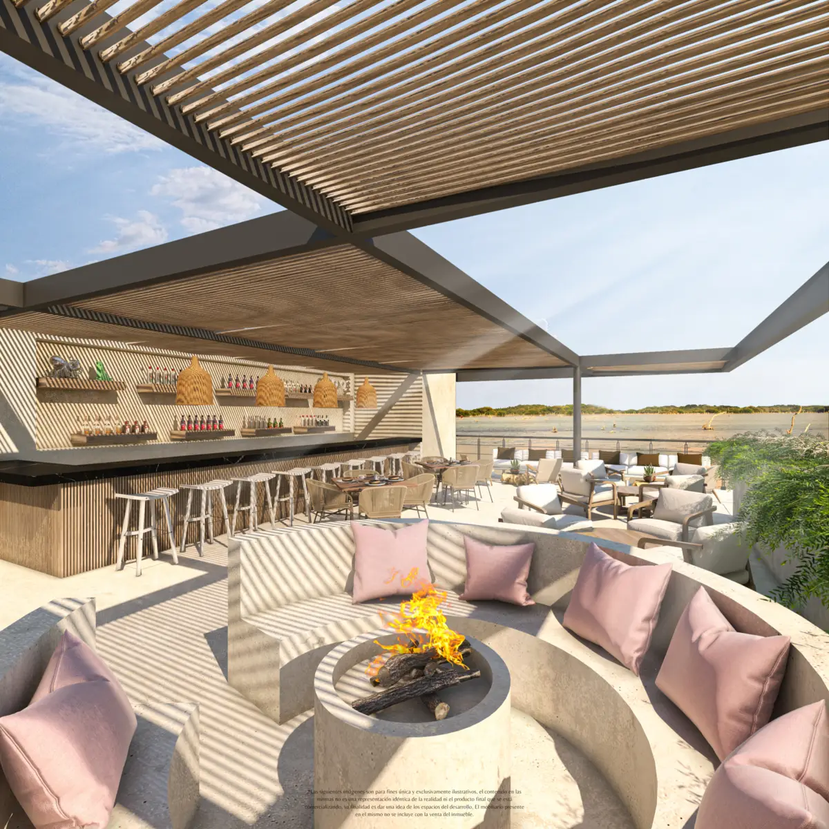 Departamentos en playa - ROSA PALMAR - SISAL — foto 2