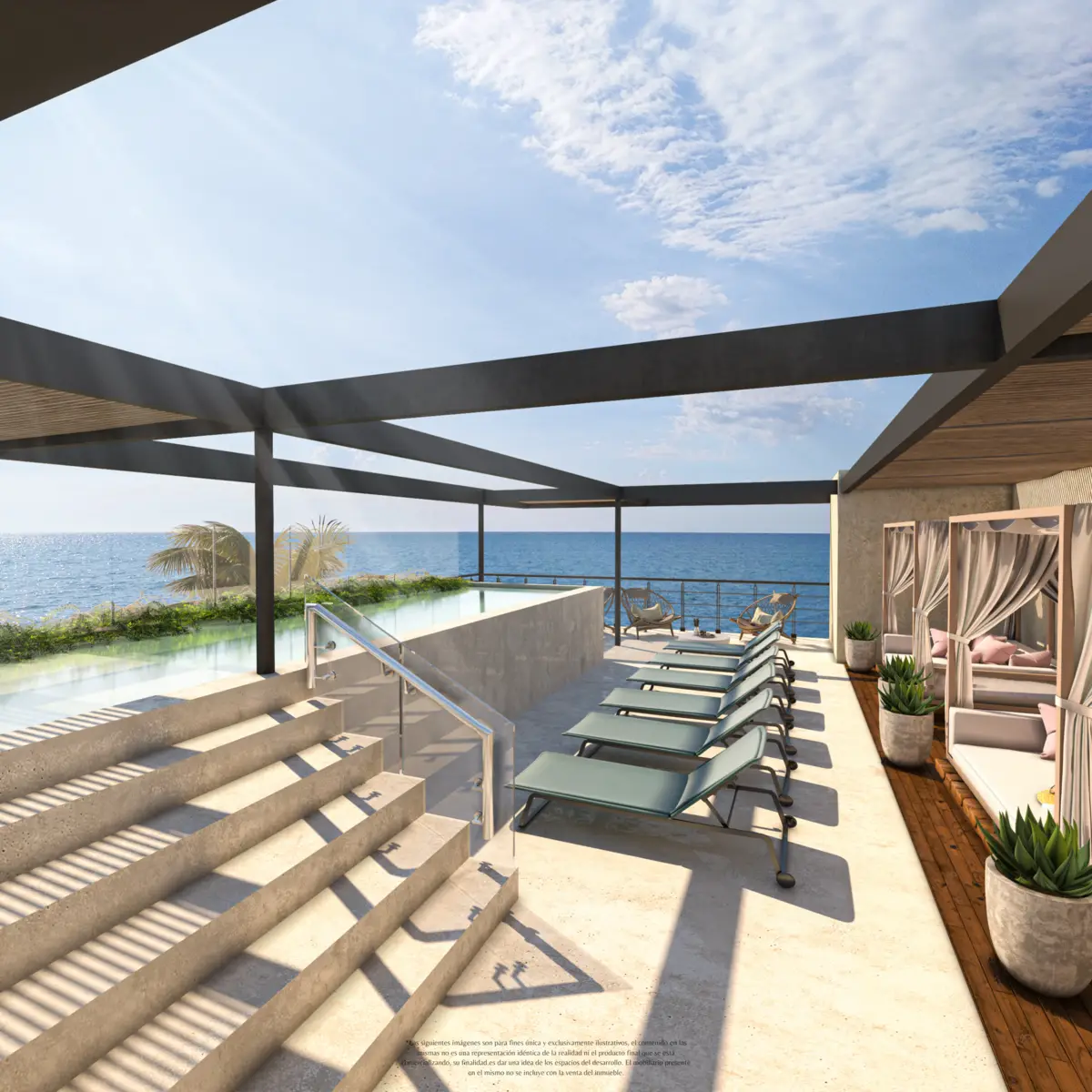Departamentos en playa - ROSA PALMAR - SISAL — foto 6
