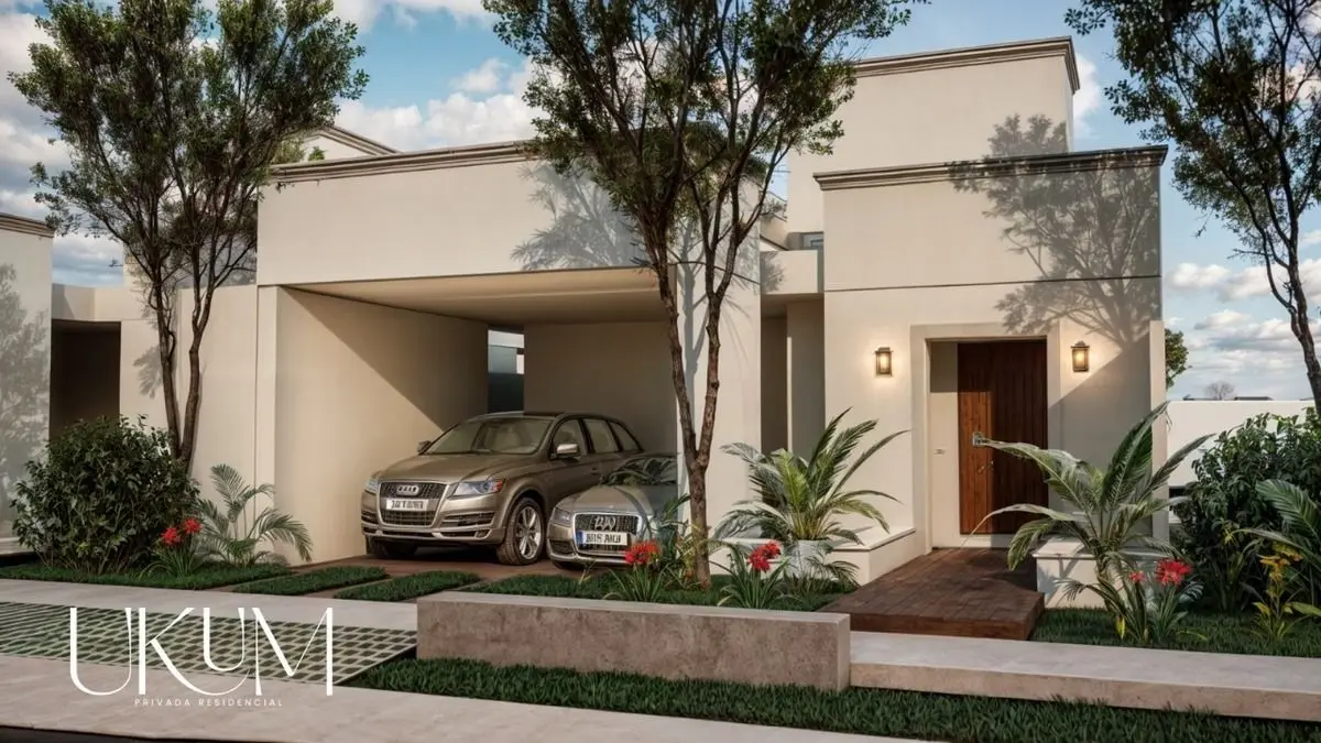 Residencias de 1 planta con alberca, en privada Ukum al norte de Merida, Yucatan — foto 6