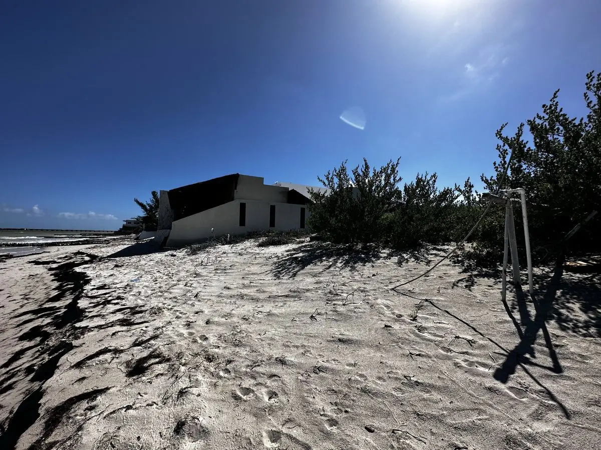 Terreno frente al mar en venta en Chuburná. 20 metros lineales — foto 3