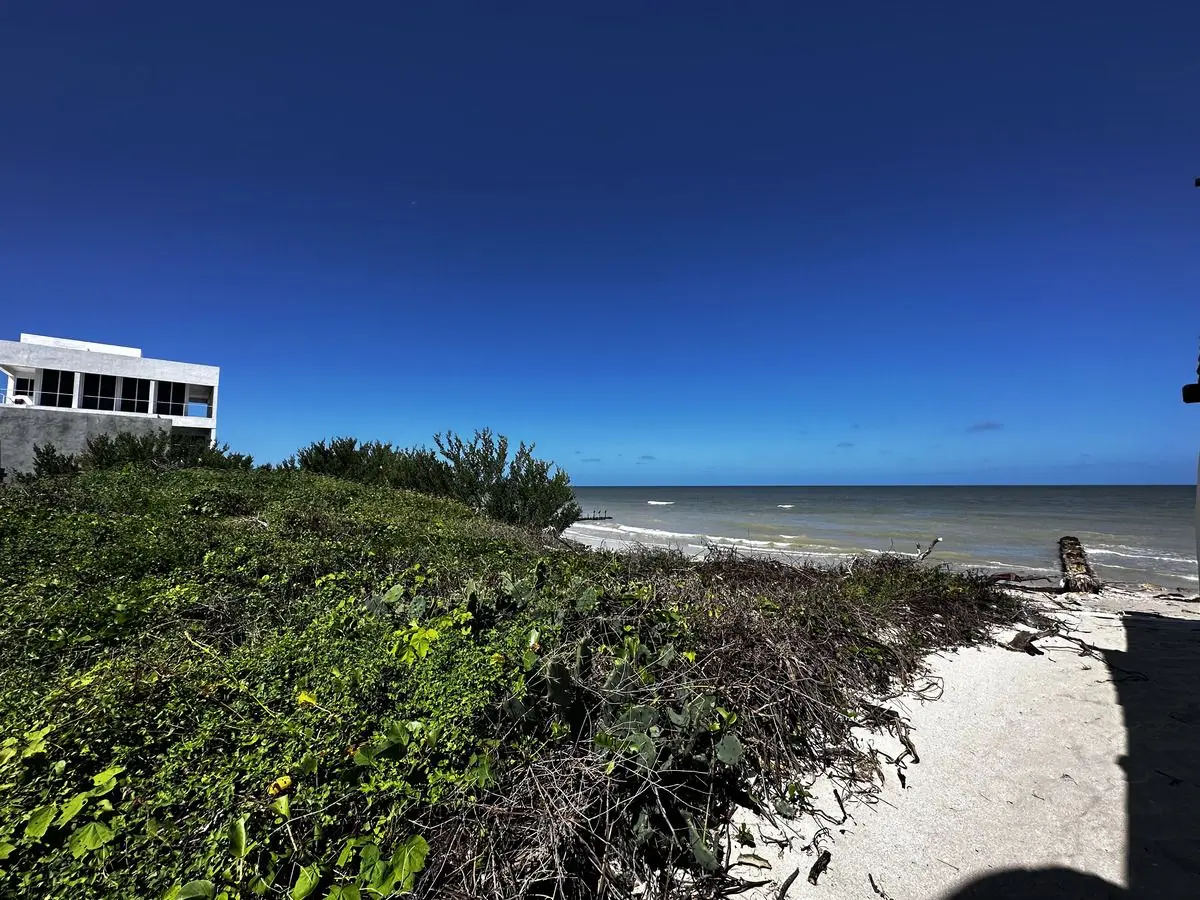 Terreno frente al mar en venta en Chuburná. 20 metros lineales — foto 6