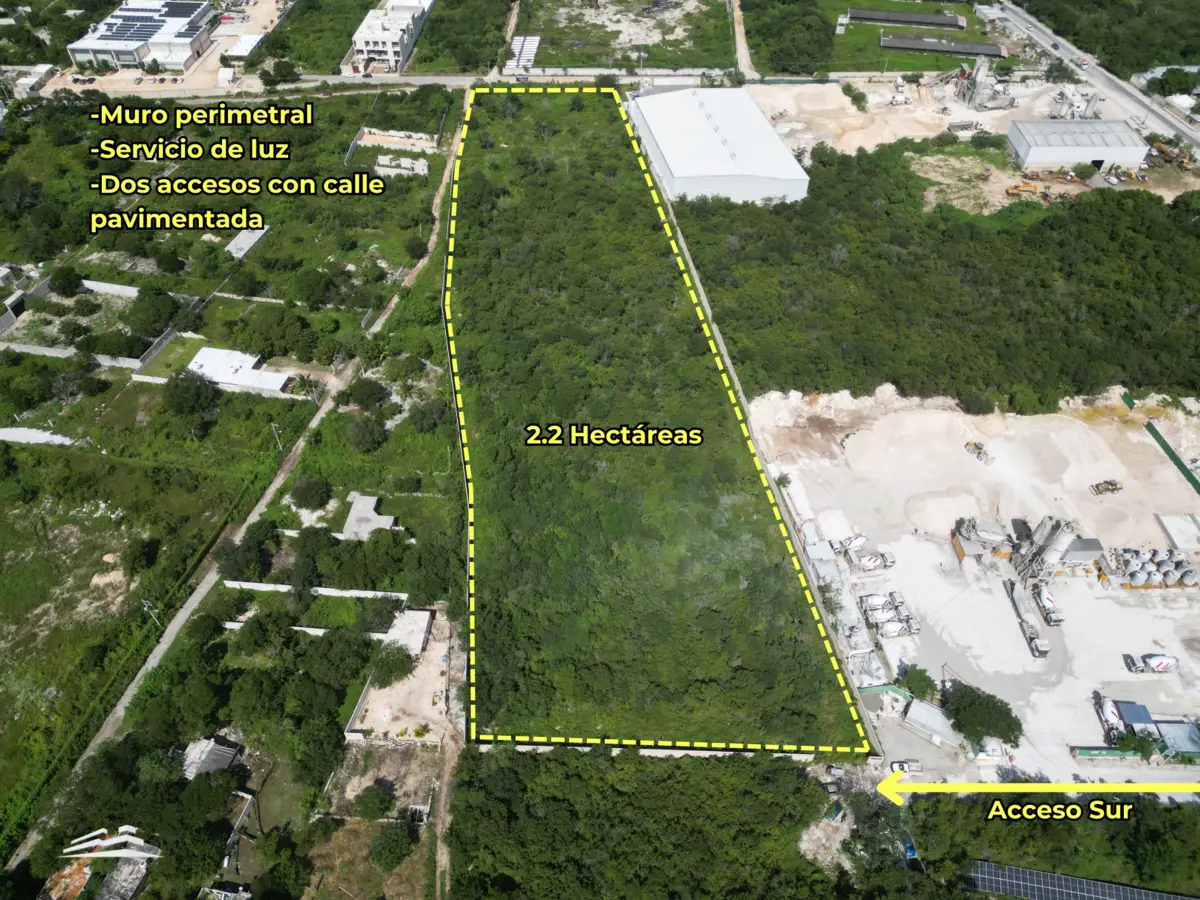 Terreno en renta para uso comercial o industrial en Dzitya Mérida — foto 2