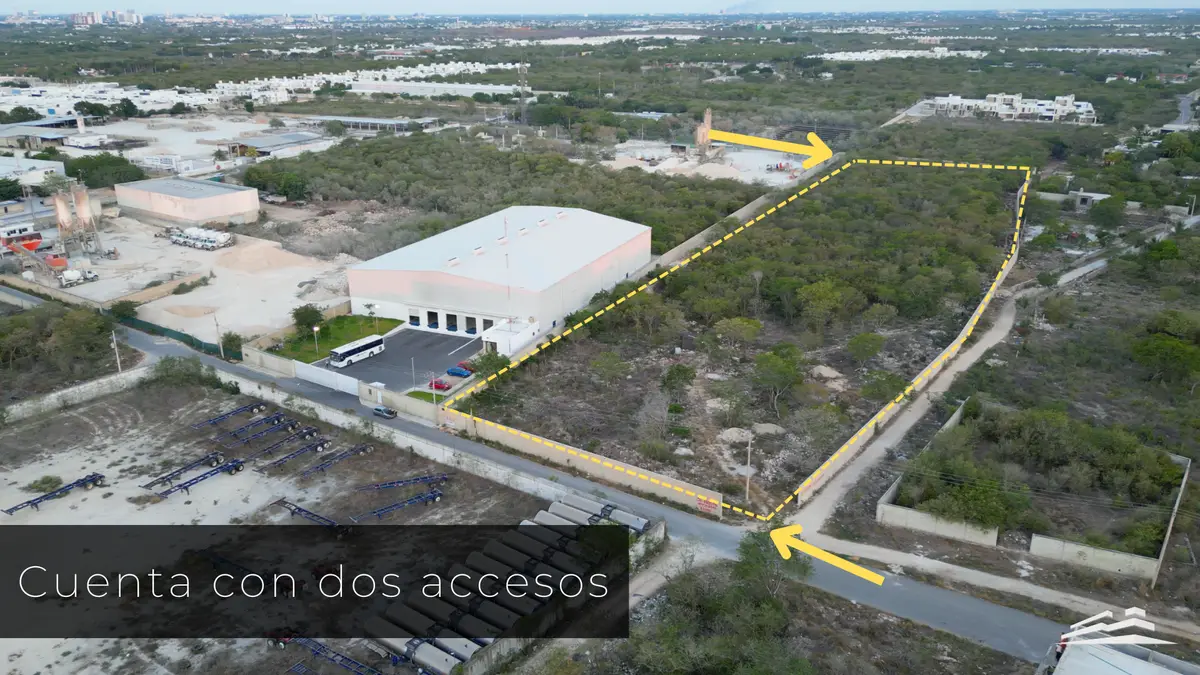 Terreno en renta para uso comercial o industrial en Dzitya Mérida — foto 3
