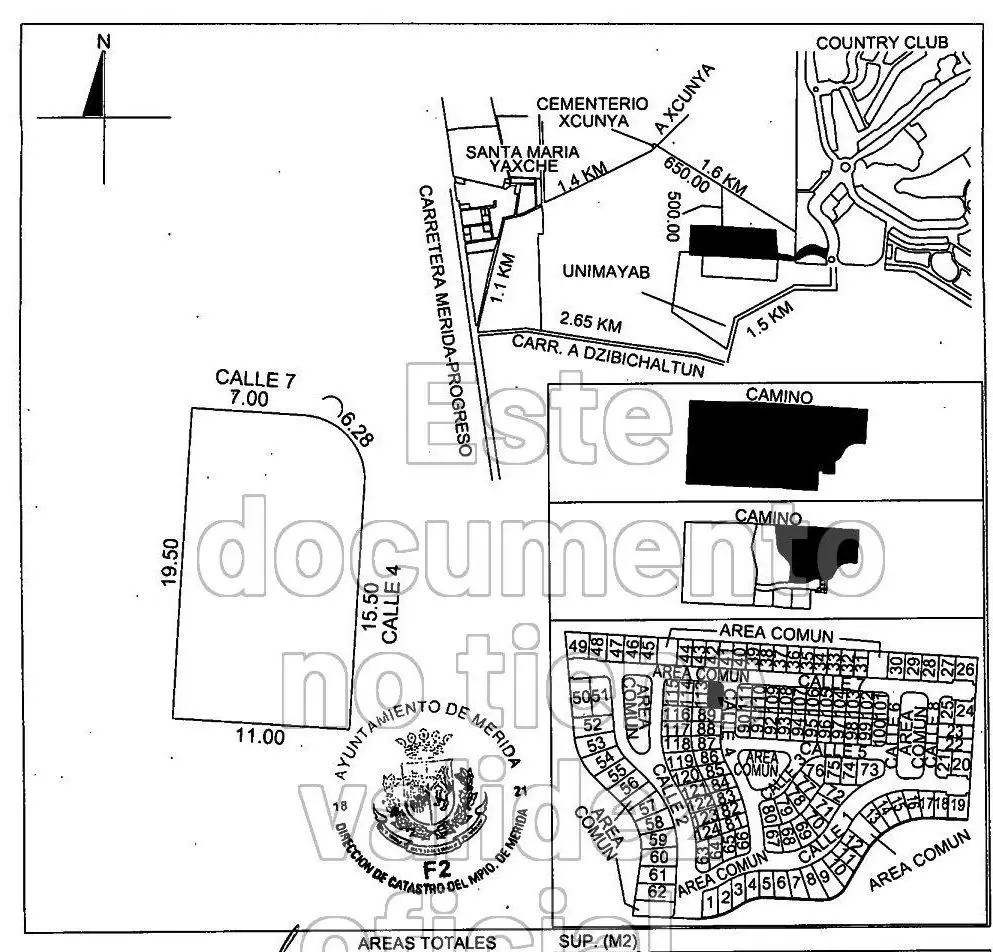 Lote en esquina ubicado en privada Paseo Country norte de Mérida — foto 4