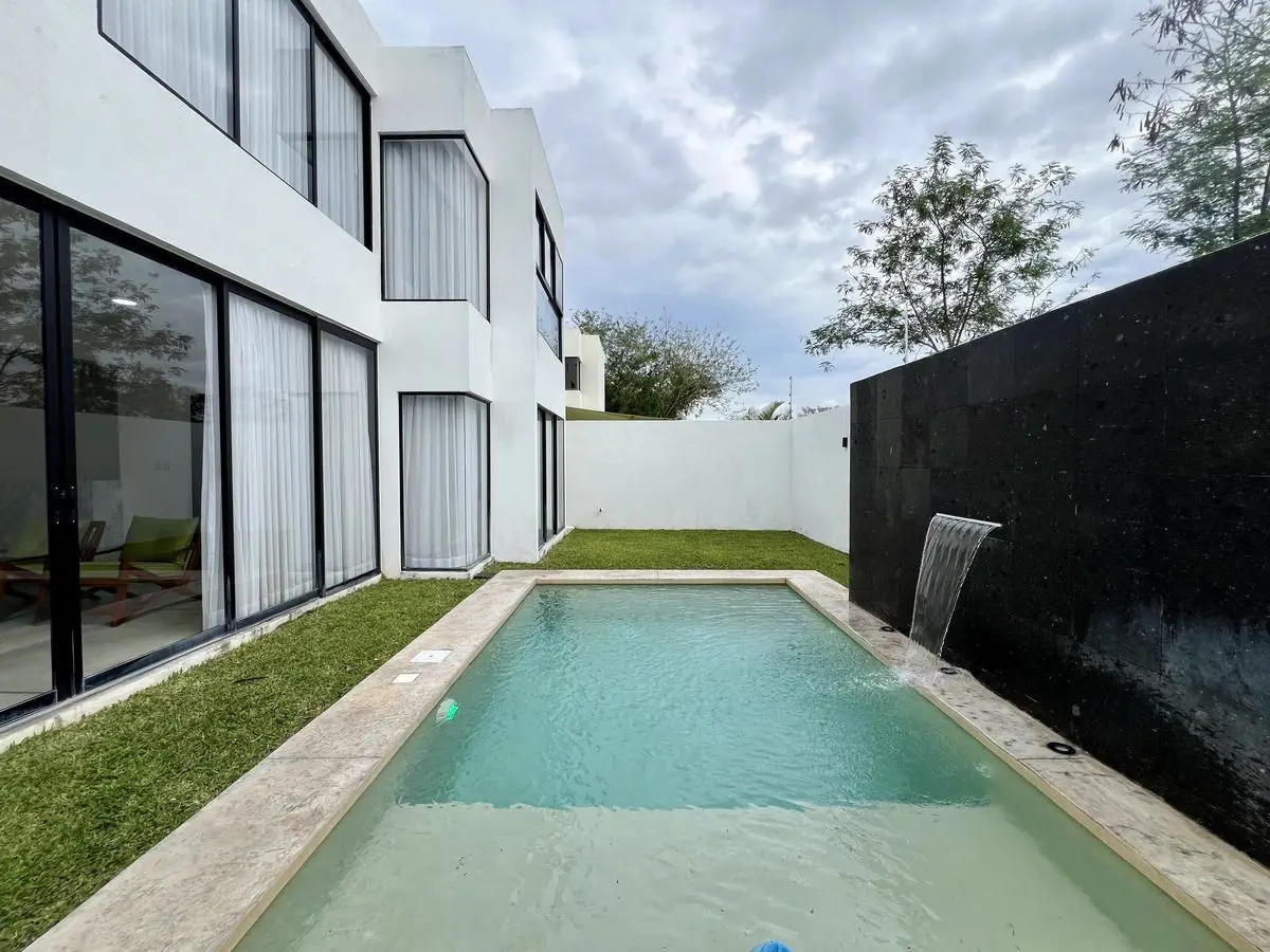 Residencia amueblada con alberca en privada Parque Natura, Mérida Yucatan — foto 2