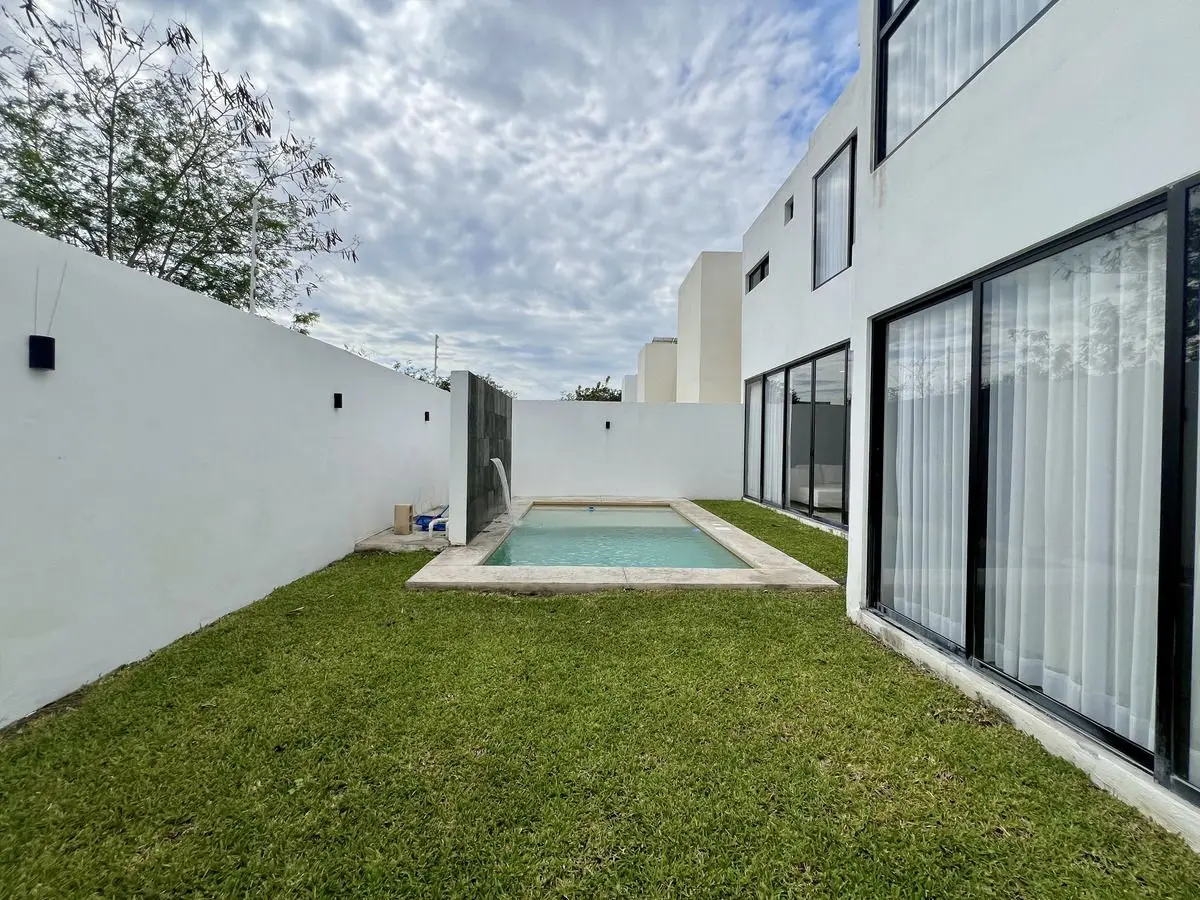 Residencia amueblada con alberca en privada Parque Natura, Mérida Yucatan — foto 4