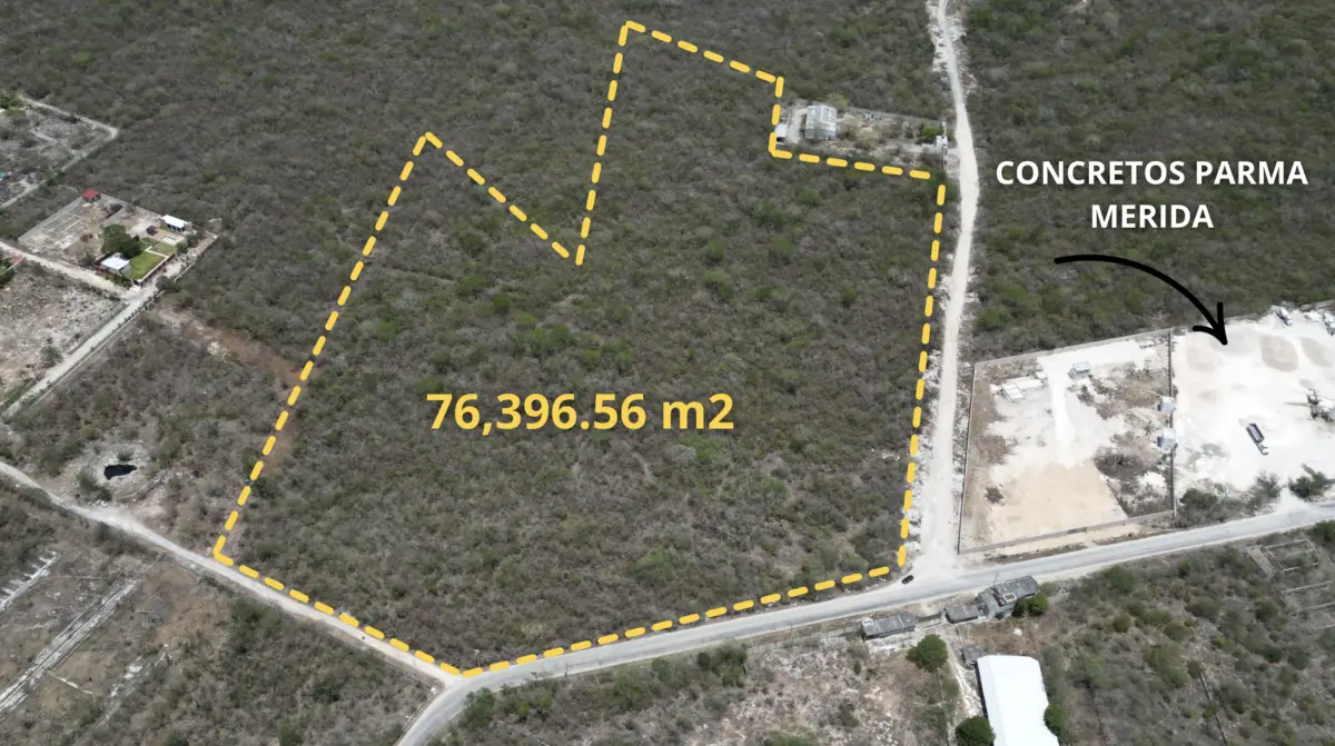Terreno Industrial/Comercial en Dzitya, cerca de Blockera MITZA. — foto 3