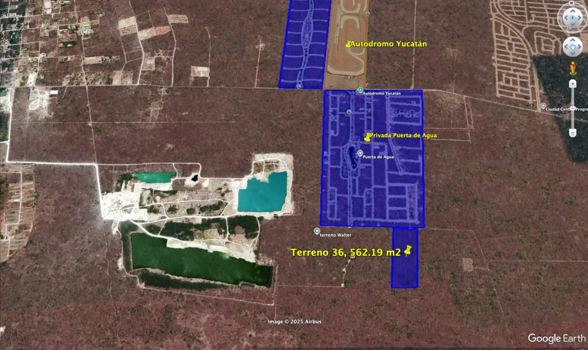 Terreno para desarrollar, detrás de Priv. Puerta de Agua y del Autódromo Yucatán — foto 2