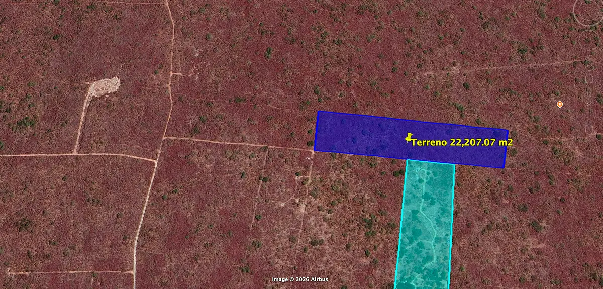 Terreno en venta en Xcunyá para desarrollo habitacional o recreativo — foto 3