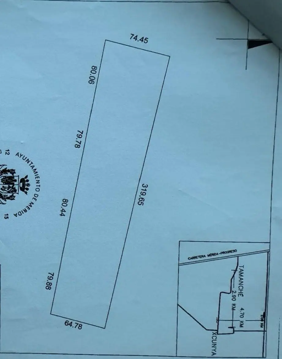 Terreno en venta en Xcunyá para desarrollo habitacional o recreativo — foto 4