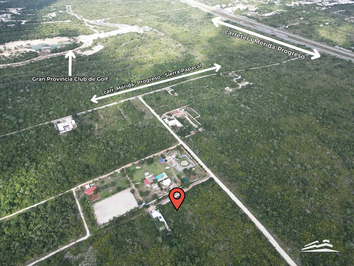 Terreno en venta en komchen con calle blanca y luz — foto 2