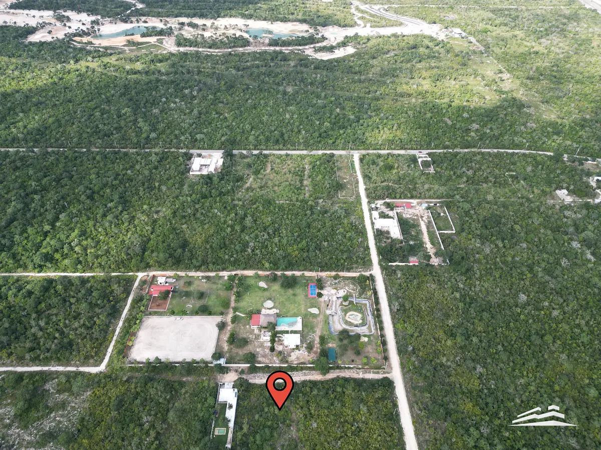Terreno en venta en komchen con calle blanca y luz — foto 5