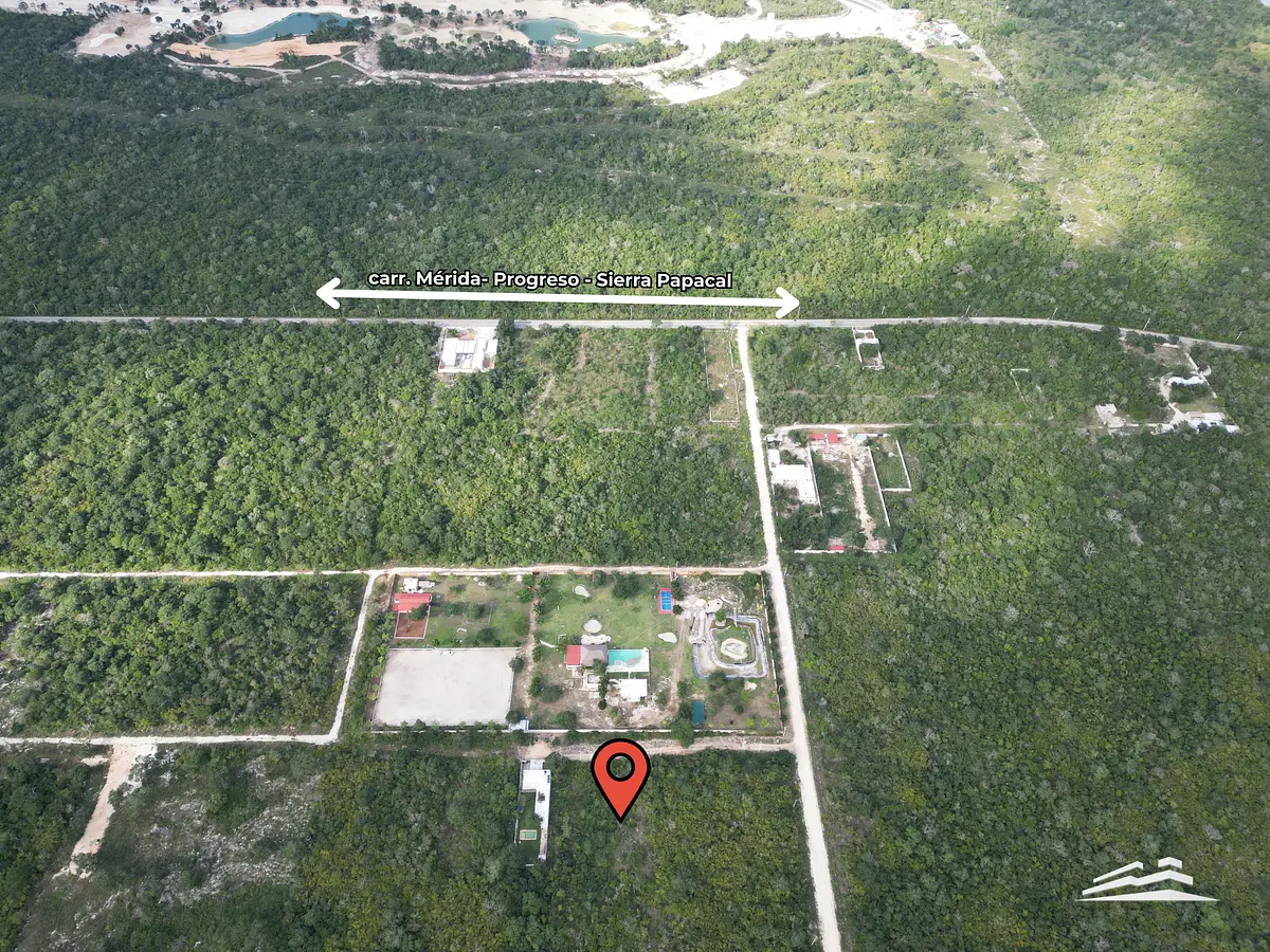 Terreno en venta en komchen con calle blanca y luz — foto 6