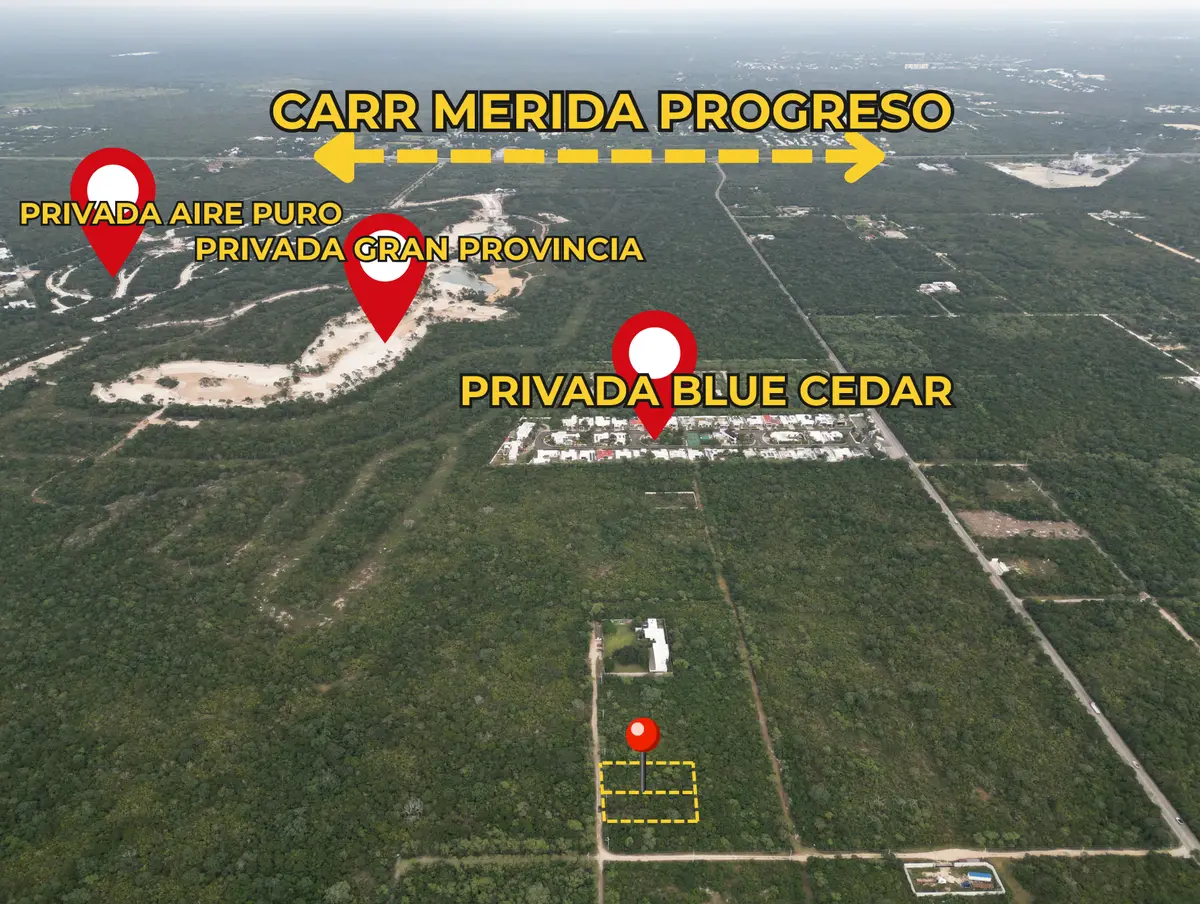 Terrenos en Komchén listos para construir, con luz — 750 m², orientación Norte. — foto 2