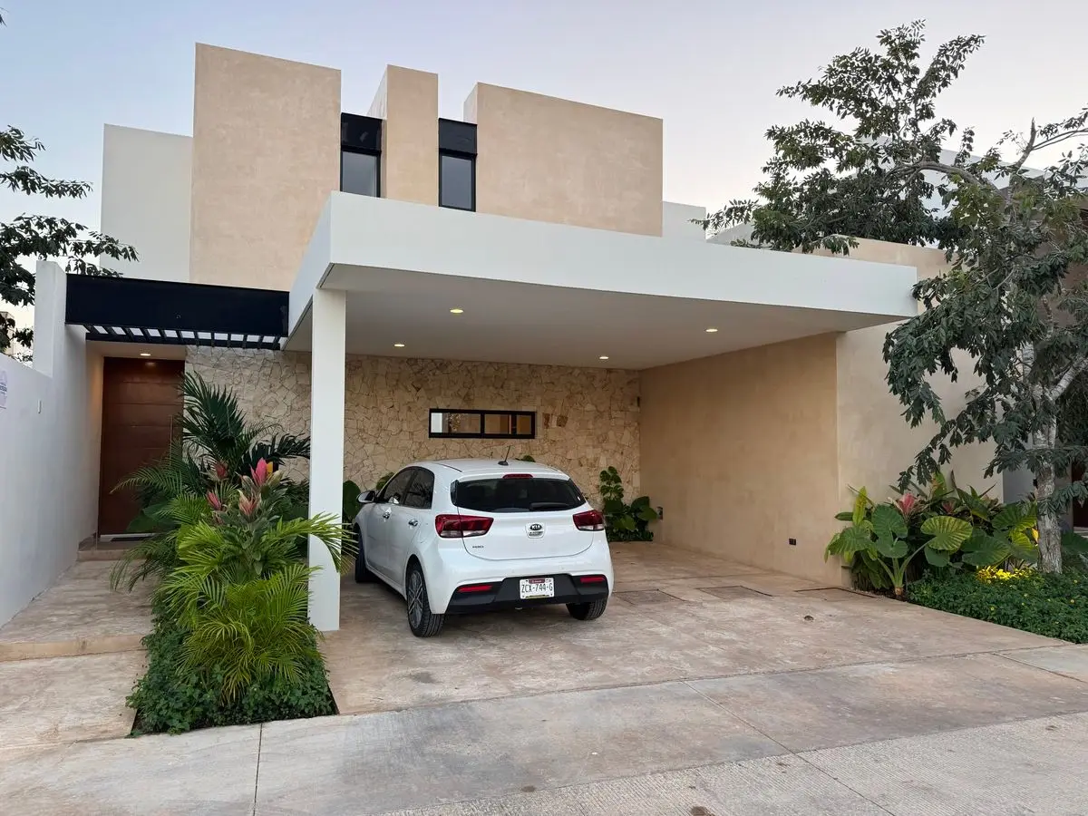 Casa nueva en privada al norte de Mérida, Cholul. — foto 2