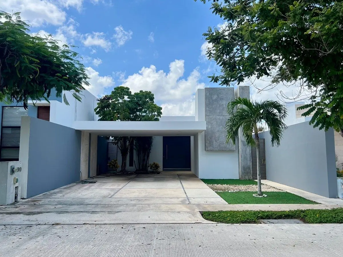 Residencia una planta con alberca y P Solaresen Privada ,Conkal, Mérida, Yucatán — foto 2