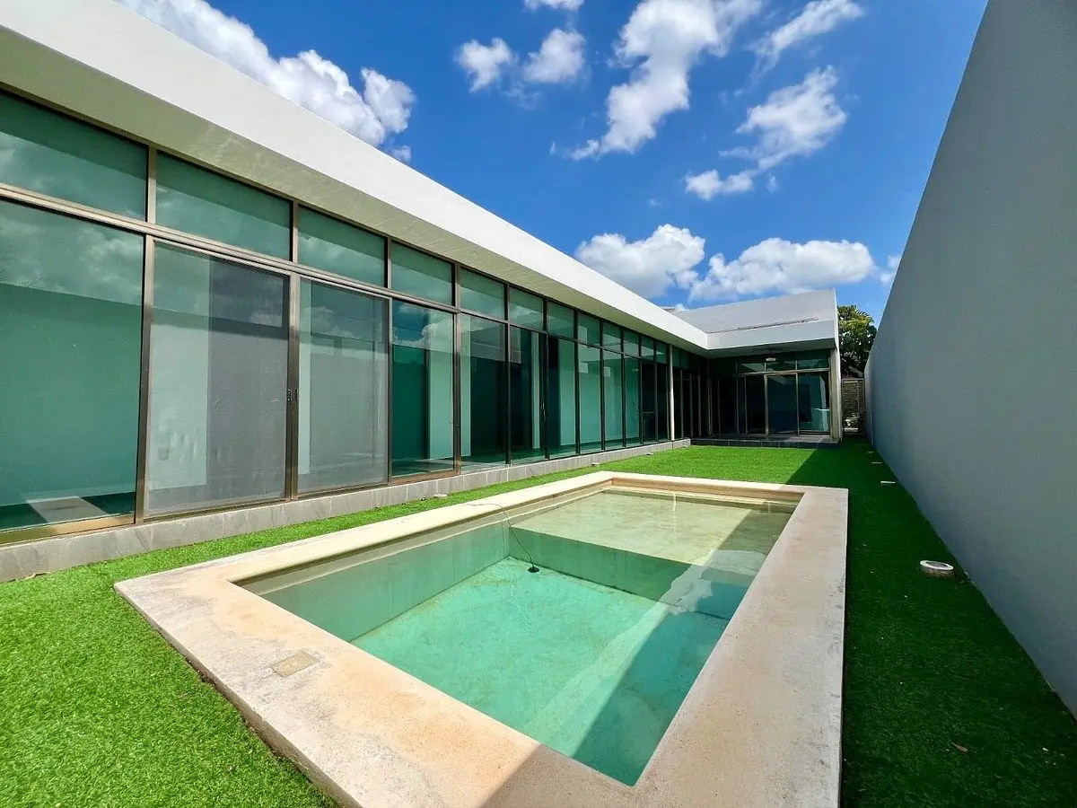 Residencia una planta con alberca y P Solaresen Privada ,Conkal, Mérida, Yucatán — foto 5