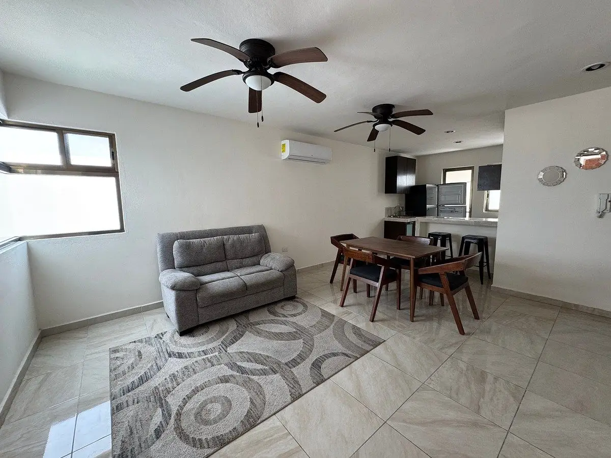 Departamento amueblado sobre la avenida García Lavín, zona Norte de Mérida — foto 3