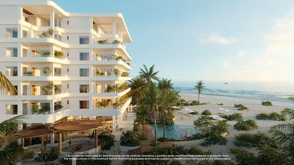Departamentos frenta al mar de San Benito Yucatán — foto 2
