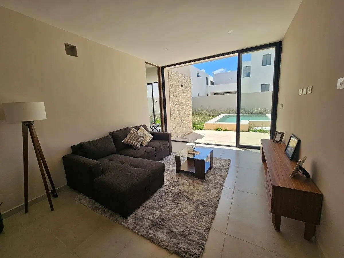 Casa en venta de 3 habitaciones y alberca en Gran San Pedro Cholul, Yucatán. — foto 3