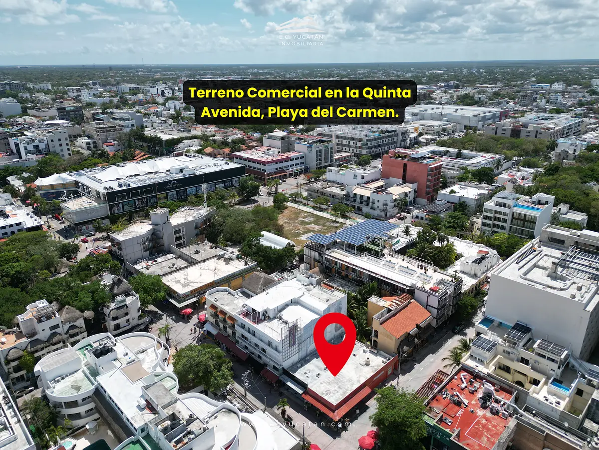 Terreno Comercial en Venta sobre Quinta Avenida – Playa del Carmen — foto 5