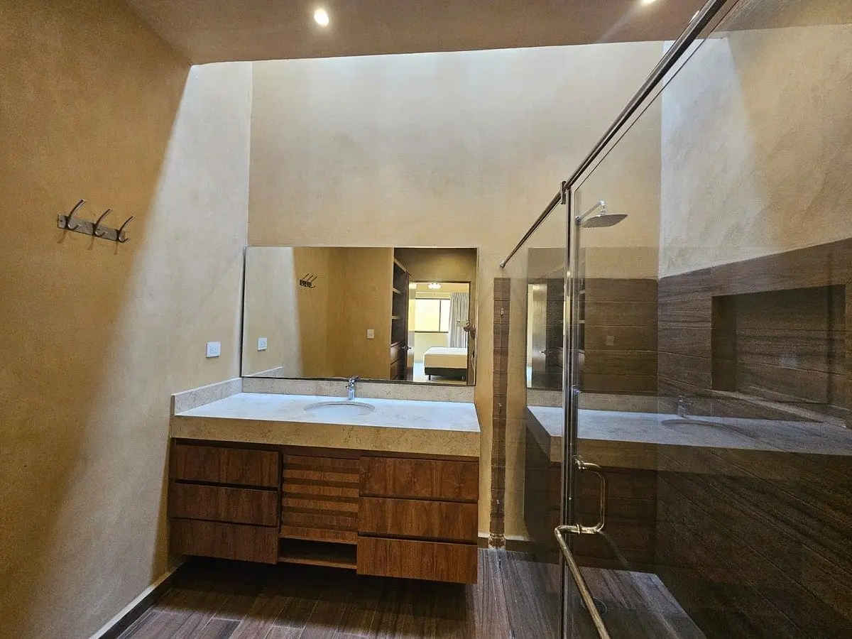 Casa en renta amueblada con alberca y 9 paneles solares en Conkal, Yucatán. — foto 11