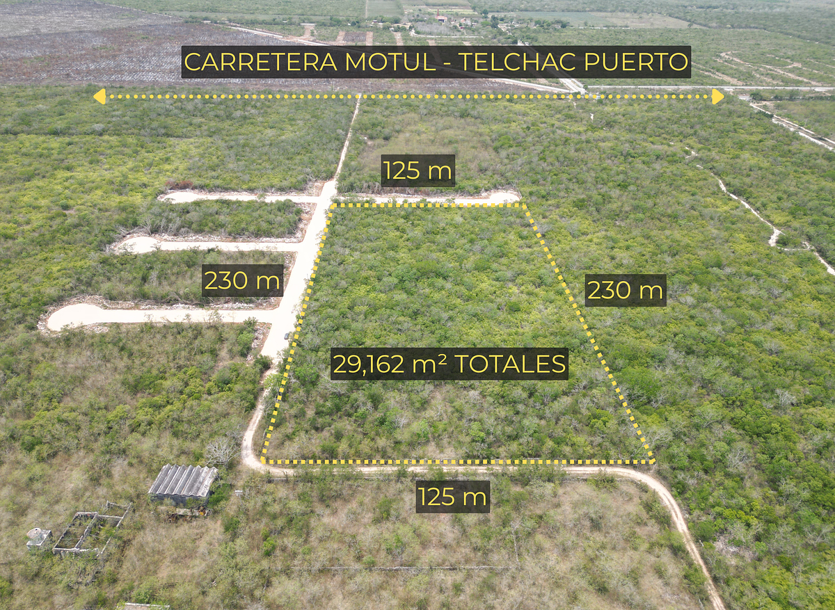 ¡Terreno para desarrollar! en frente de Hacienda San Eduardo, Telchac. — foto 4