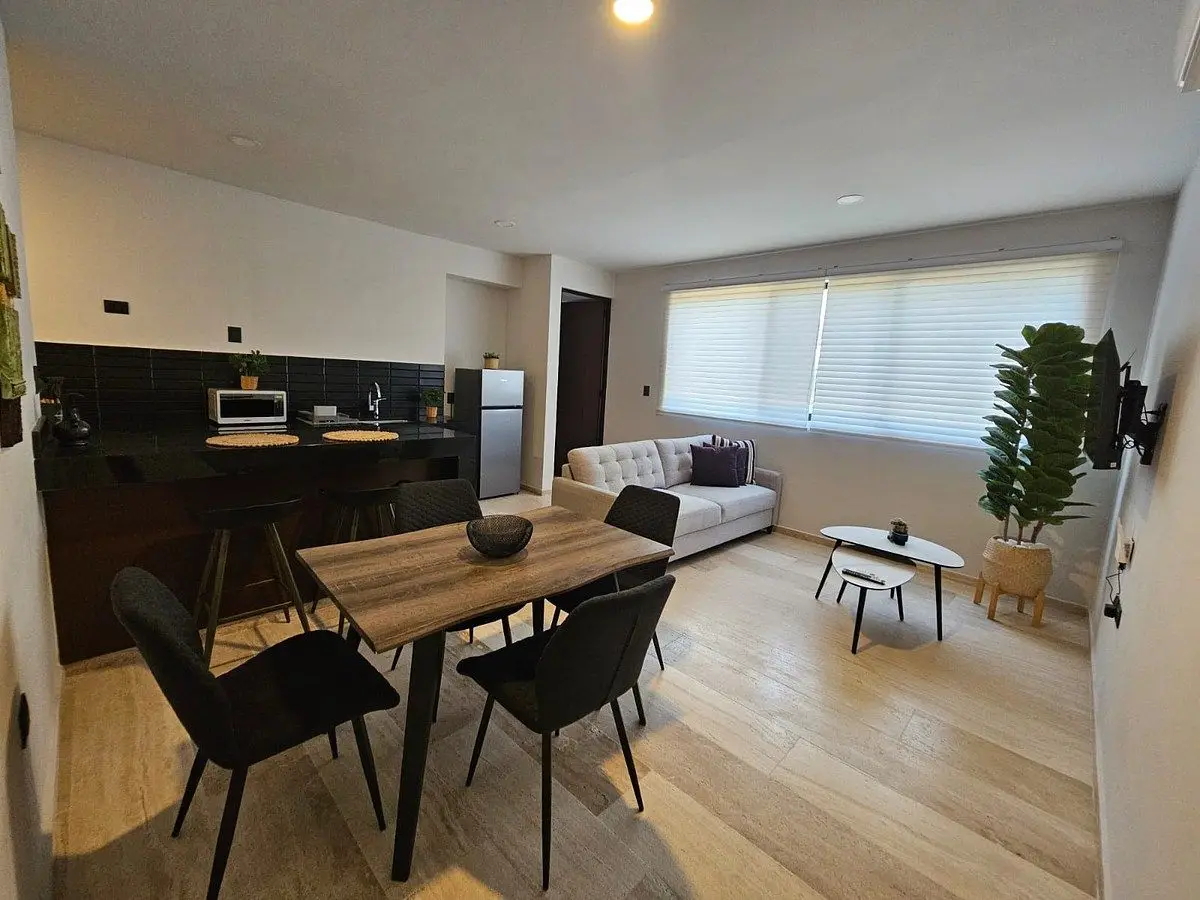 Departamento en renta de 1 recamara en Temozón Mérida, Yucatán.