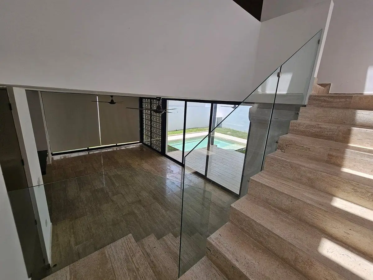 Casa en renta en privada 3 habitaciones y alberca al norte de Mérida, Yucatán. — foto 5