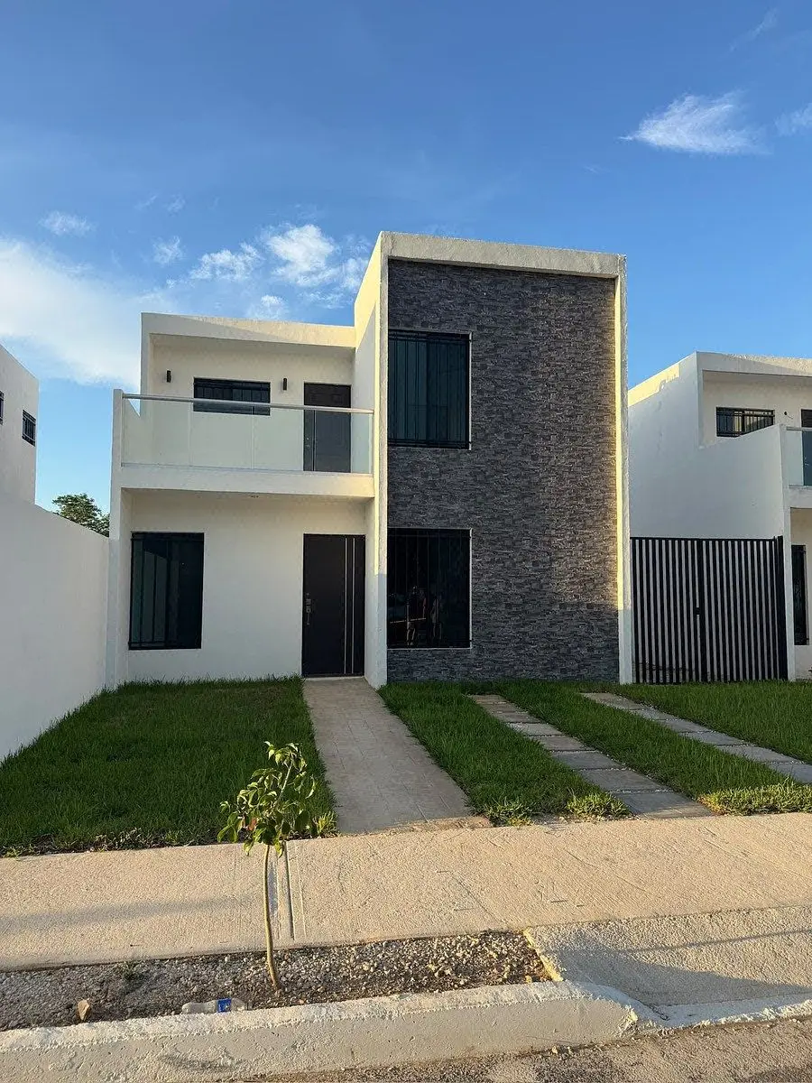 Casa nueva en renta de 3 habitaciones en Fracc. Las Américas en Mérida, Yucatán