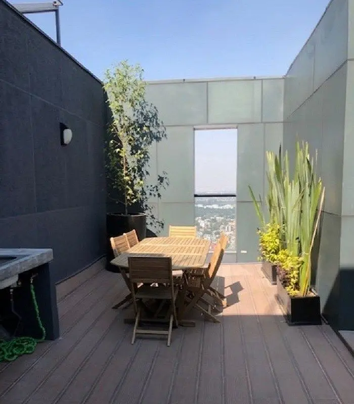 Venta Ph Amueblado Terraza y Roof Garden en Amp. Granada Solo C. Directo — foto 3