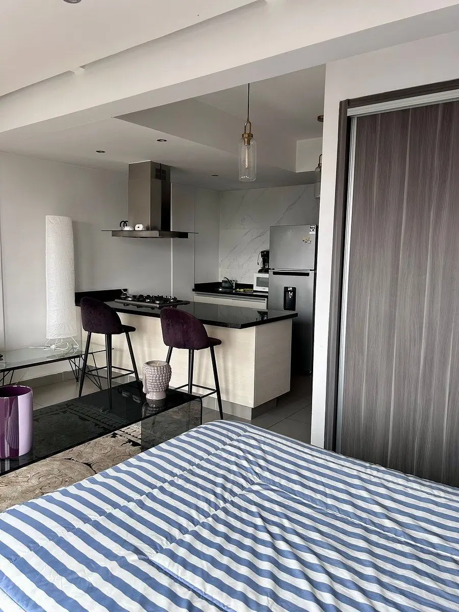 Departamento amueblado con balcón, Roof Garden y estacionamiento | Renta — foto 3