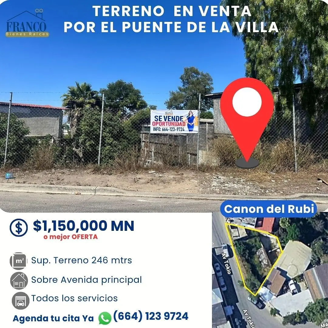 En Venta Terreno en Col. Montes Olimpicos — foto 5