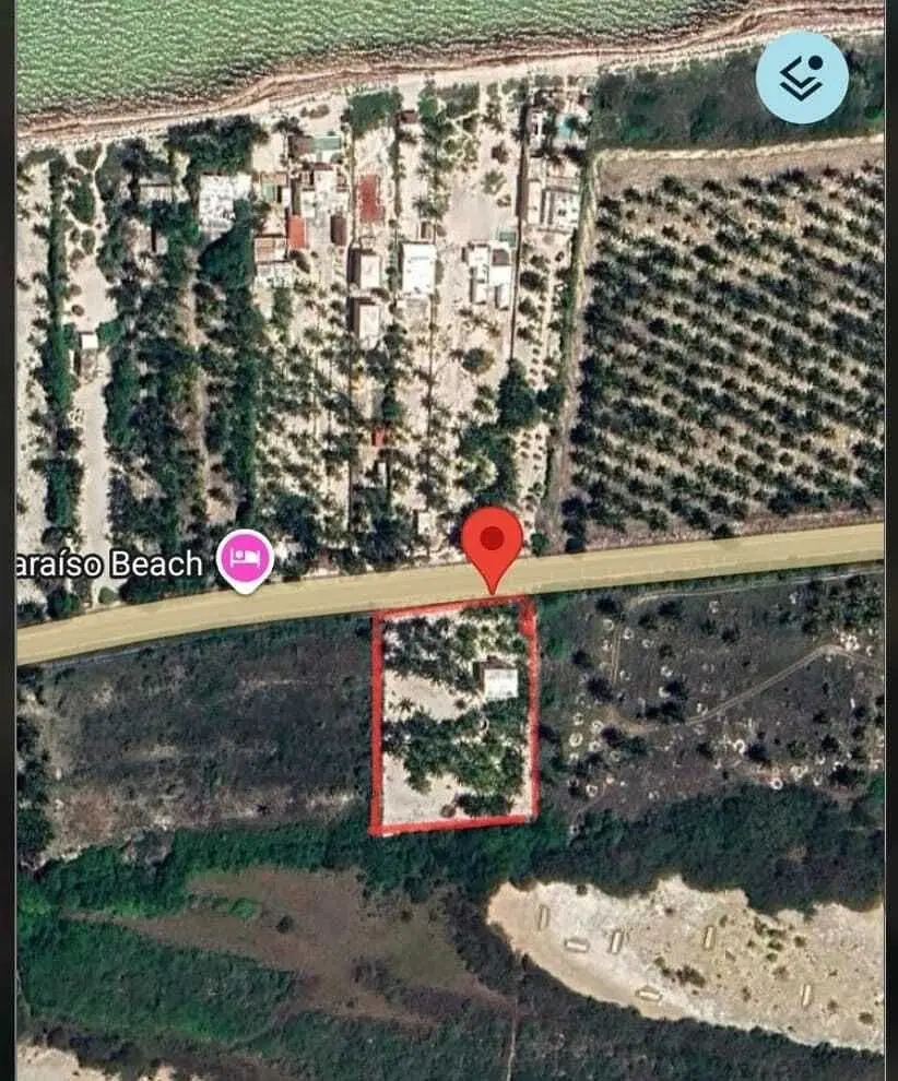 Hermoso Terreno en Telchac Puerto de 5.041 mts2 con casa — foto 2