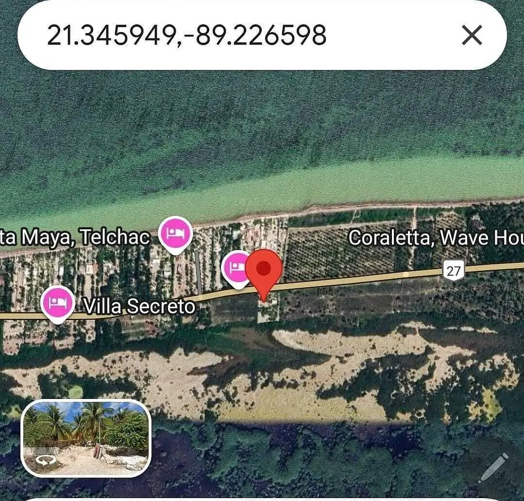 Hermoso Terreno en Telchac Puerto de 5.041 mts2 con casa — foto 3