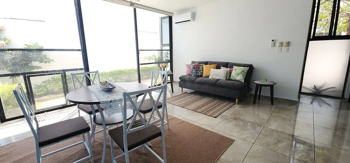 Renta Bonito Departamento Amueblado 1 Recamara Benito Juárez Norte — foto 3