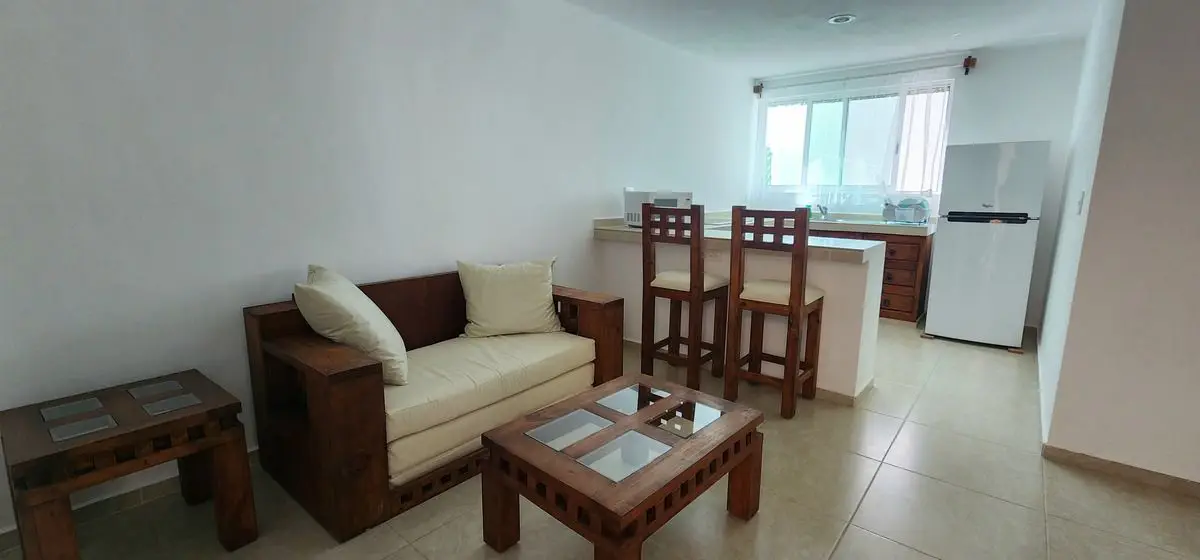 Renta departamento amueblado 1 recamara col. Maya — foto 2