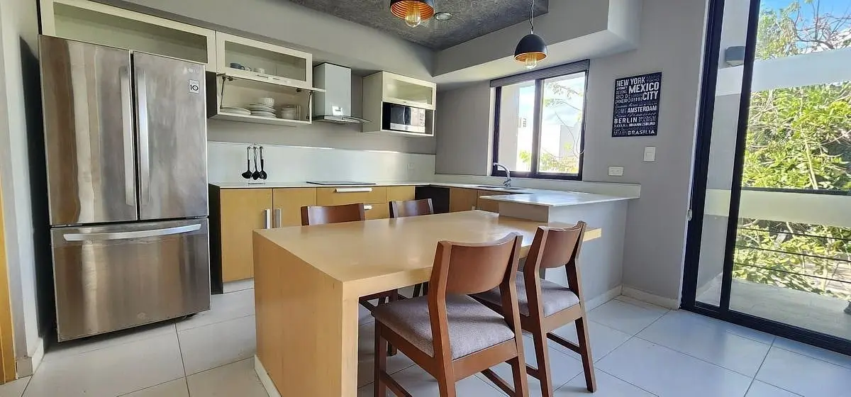 Renta departamento amueblado 2 Recamaras cerca siguiente XXI — foto 2