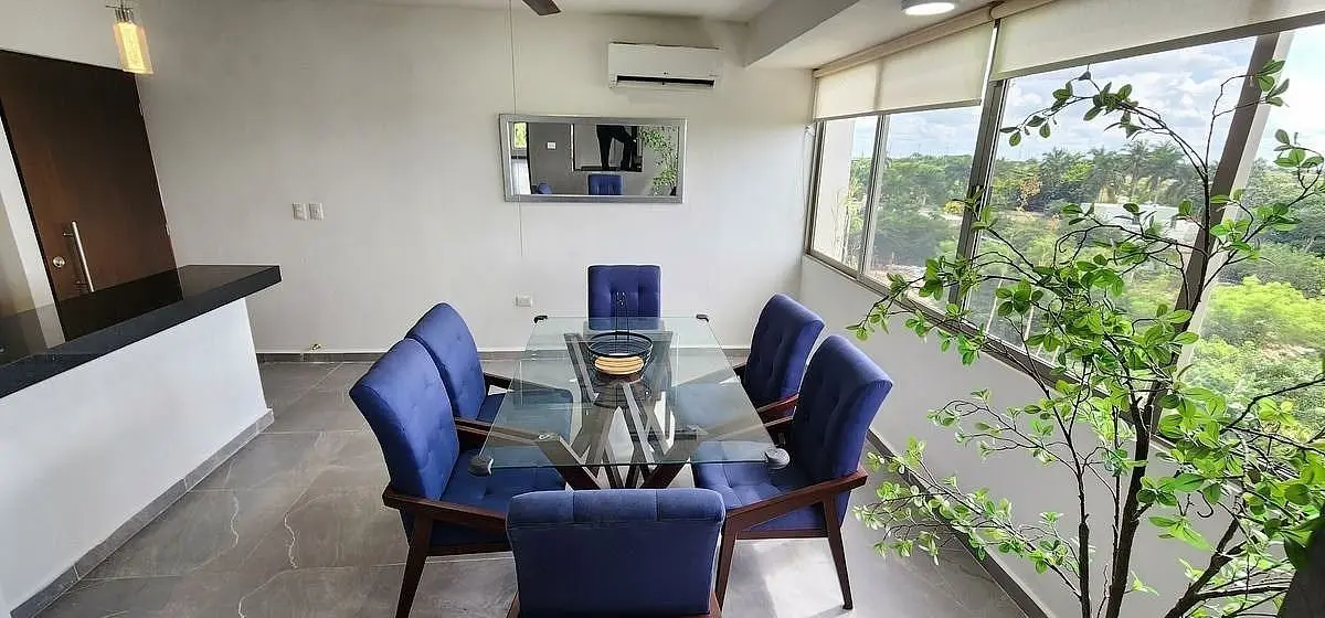 Renta departamento amueblado penhouse en Cholul — foto 3