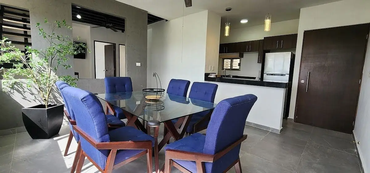 Renta departamento amueblado penhouse en Cholul — foto 4