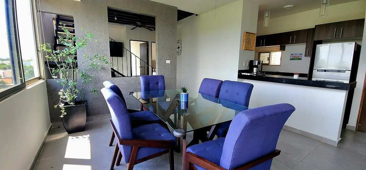 Renta Departamento Penthouse 2 Recamaras Cholul — foto 6