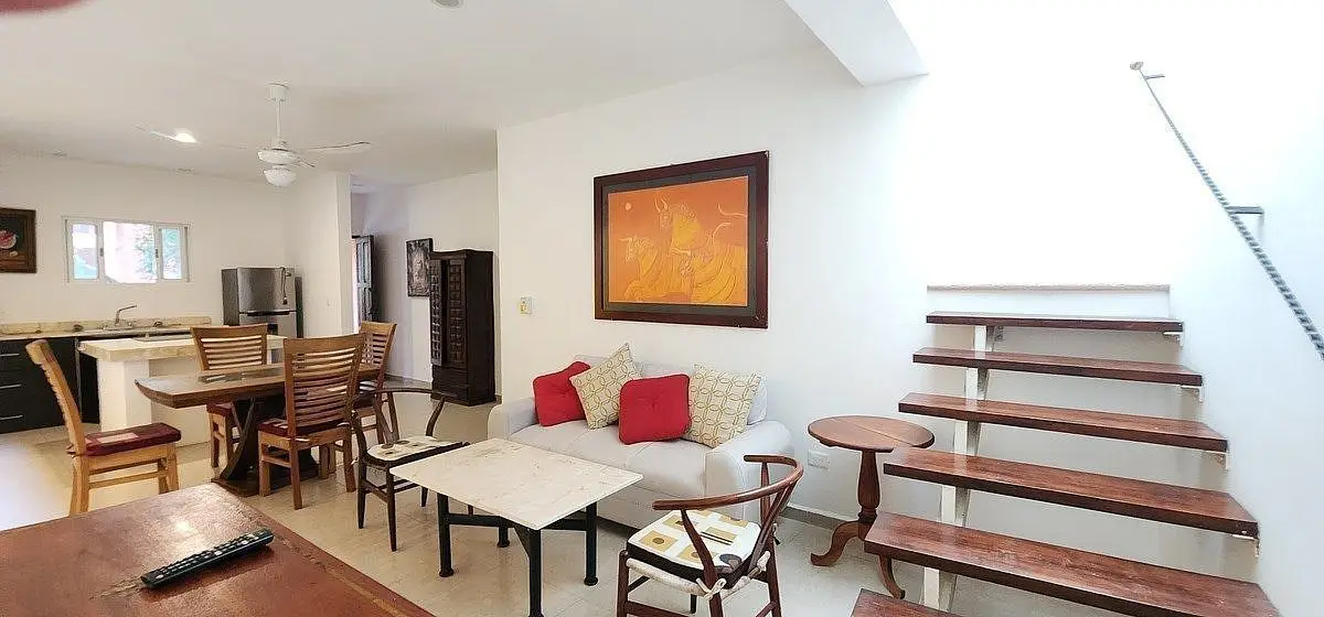 Renta Townhouse amueblado 2 Recamaras sodzil norte — foto 2
