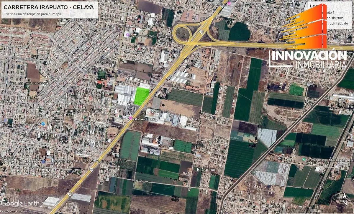 Se Vende Terreno Industrial Sobre Carretera Irapuato -Celaya — foto 3