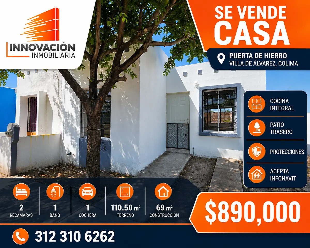 Se 𝑽𝑬𝑵𝘿𝙀 𝘾𝘼𝙎𝘼, de 2 𝙍𝙀𝘾𝘼𝙈𝘼𝙍𝘼𝙎 en 𝙋𝙐𝙀𝙍𝙏𝘼 𝘿𝙀 𝙃𝙄𝙀𝙍𝙍