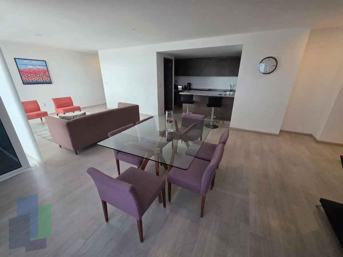 Departamento en renta amueblado, en Valle de Juriquilla, con 2 recámaras. — foto 4