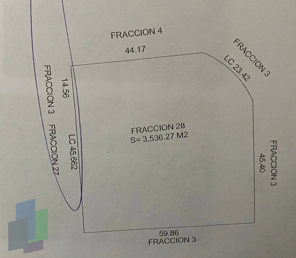 Terreno en venta con uso de suelo comercial y de servicios con doble frente. — foto 3