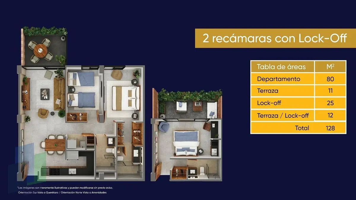 Depa en VENTA con Lock off en Lomas de Juriquilla — foto 4