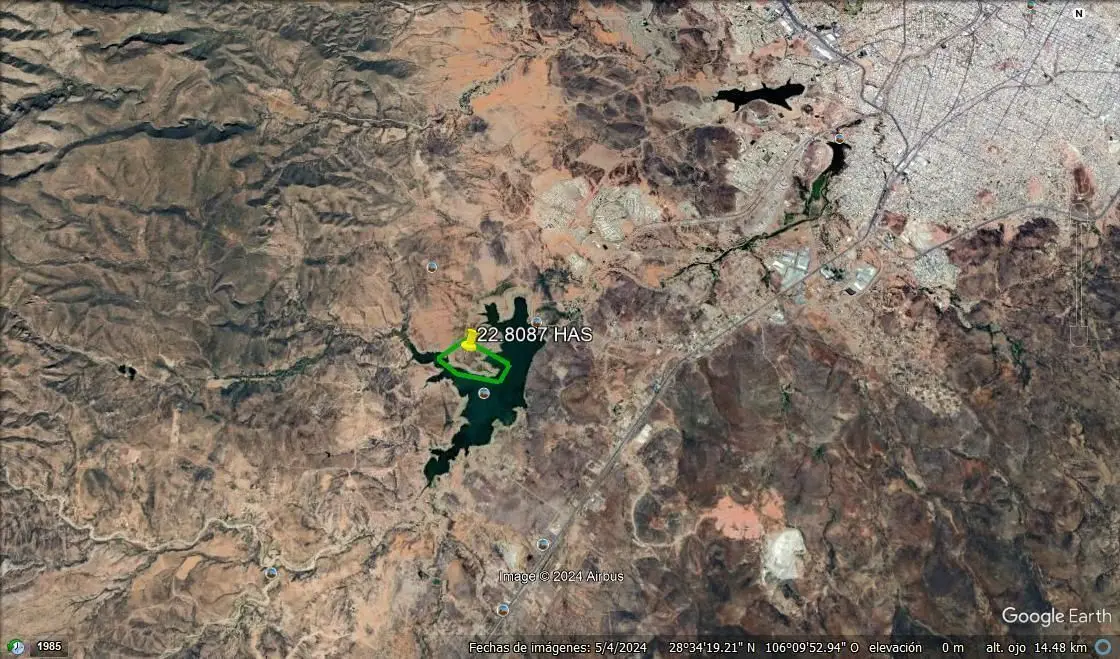 A Pie de la Presa Chhihuahua amplio terreno — foto 3